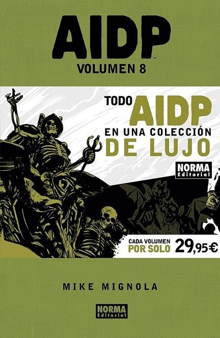 AIDP (Integral) Nº8 | 9788467946192 | MIKE MIGNOLA - JOHN ARCUDI - LAURENCE CAMPBELL - PETER SNEJBJERG - TYLER CROOK - JAMES HARREN - DAV | Tienda de Cómics, Manga, Magic y Pokémon en Torrejón de Ardoz