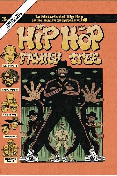 HIP HOP FAMILY TREE Nº3 LA HISTORIA DEL HIP HOP COMO NUNCA LA HABÍAS VISTO | 9788412034615 | ED PISKOR | Tienda de Cómics, Manga, Magic y Pokémon en Torrejón de Ardoz