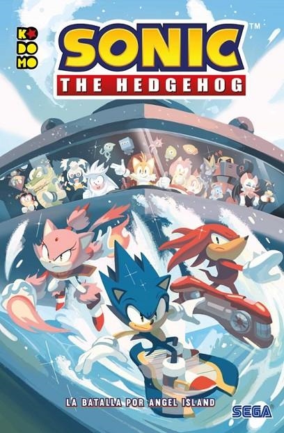 SONIC THE HEDGEHOG: LA BATALLA POR ANGEL ISLAND | 9788418974199 | Ian Flynn | Tienda de Cómics, Manga, Magic y Pokémon en Torrejón de Ardoz