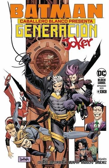 BATMAN CABALLERO BLANCO PRESENTA: GENERACIÓN JOKER # 06 | 9788410108226 | CLAY MCCORMACK - KATANA COLLINS - MIRKA ANDOLFO - SEAN MURPHY | Tienda de Cómics, Manga, Magic y Pokémon en Torrejón de Ardoz