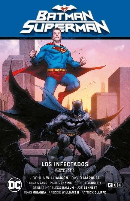 BATMAN/SUPERMAN TOMO # 01 LOS INFECTADOS PARTE 1 (EL INFIERNO SE ALZA PARTE 1) | 9788419186904 | DAVID MARQUEZ - JOSHUA WILLIAMSON | Tienda de Cómics, Manga, Magic y Pokémon en Torrejón de Ardoz