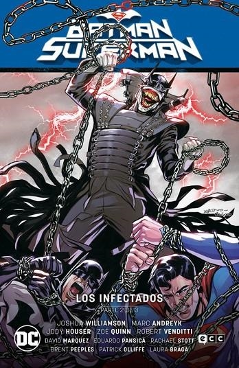 BATMAN/SUPERMAN TOMO # 02: LOS INFECTADOS PARTE 2 (EL INFIERNO SE ALZA PARTE 2) | 9788419279965 | Tienda de Cómics, Manga, Magic y Pokémon en Torrejón de Ardoz