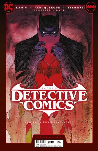 BATMAN: DETECTIVE COMICS N?M. 10/ 35 | 9788419733238 | RAFAEL ALBUQUERQUE - RAM V - SIMON SPURRIER | Tienda de Cómics, Manga, Magic y Pokémon en Torrejón de Ardoz