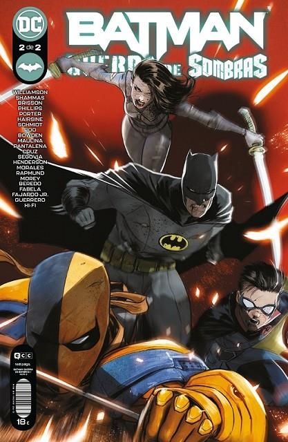 BATMAN: GUERRA DE SOMBRAS Nº 2 DE 2 | 9788419549365 | HOWARD PORTER - JOSHUA WILLIAMSON - PAOLO PANTALENA - ROGER CRUZ - TREVOR HAIRSINE | Tienda de Cómics, Manga, Magic y Pokémon en Torrejón de Ardoz