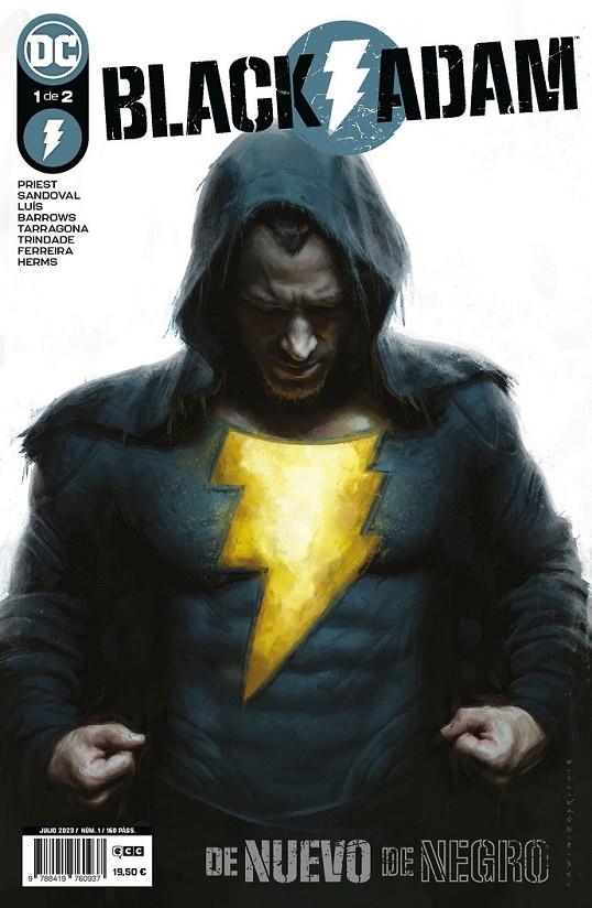 BLACK ADAM Nº 1 DE 2 | 9788419760937 | CHRISTOPHER PRIEST - RAFA SANDOVAL - EDDY BARROWS | Tienda de Cómics, Manga, Magic y Pokémon en Torrejón de Ardoz