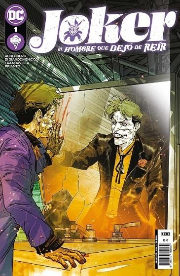 JOKER, EL HOMBRE QUE DEJÓ DE REÍR # 01 | 9788419760869 | MATTHEW ROSENBERG - CARMINE DI GIANDOMENICO - FRANCESCO FRANCAVILLA | Tienda de Cómics, Manga, Magic y Pokémon en Torrejón de Ardoz