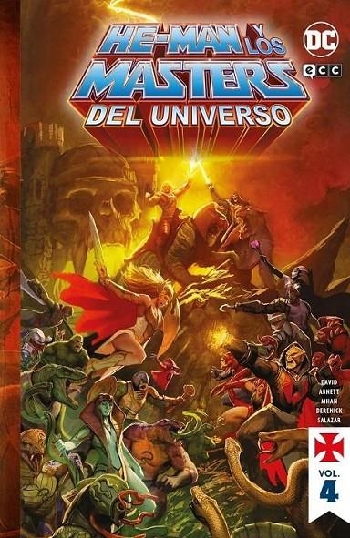 HE-MAN Y LOS MASTERS DEL UNIVERSO VOL. 4 DE 6 | 9788419760500 | DAN ABNETT - LLOYD GOLDFINE - MICHAEL S. O'HARE - POP MHAN - RAFAEL KAYANAN - ROB DAVID | Tienda de Cómics, Manga, Magic y Pokémon en Torrejón de Ardoz