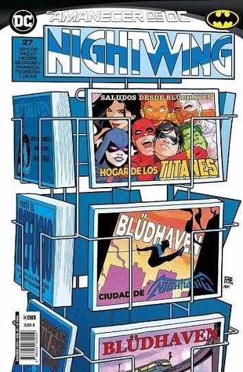 NIGHTWING N?M. 27 | 9788419972019 | C. S. PACAT - EDUARDO PANSICA - TOM TAYLOR - TRAVIS MOORE | Tienda de Cómics, Manga, Magic y Pokémon en Torrejón de Ardoz