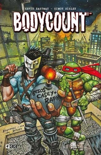 BODYCOUNT | 9788419972187 | KEVIN EASTMAN - SIMON BISLEY | Tienda de Cómics, Manga, Magic y Pokémon en Torrejón de Ardoz