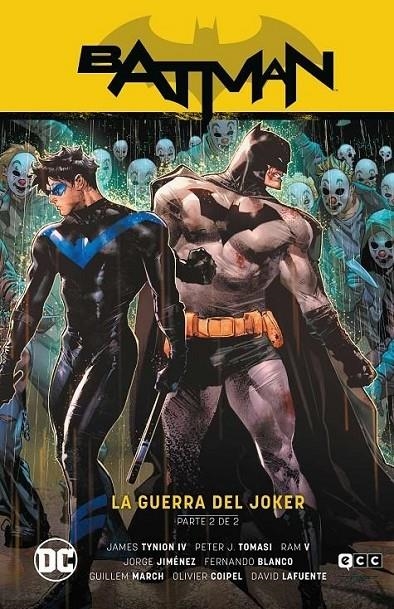 BATMAN SAGA ESTADO DE MIEDO # 03 LA GUERRA DEL JOKER PARTE 2 | 9788419866103 | JAMES TYNION IV - JORGE JIMÉNEZ - PETER J. TOMASI - GUILLEM MARCH - OLIVIER COIPEL - RAM V | Tienda de Cómics, Manga, Magic y Pokémon en Torrejón de Ardoz