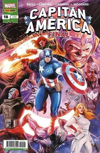 ROGERS / WILSON : CAPITAN AMERICA 18 #155 | 977000543800900155 | CARMEN CARNERO, COLLIN KELLY - JACKSON LANZING | Tienda de Cómics, Manga, Magic y Pokémon en Torrejón de Ardoz