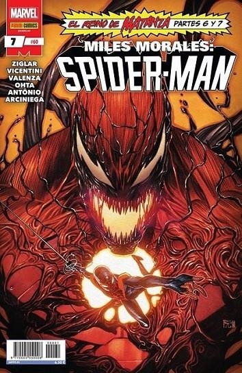 MILES MORALES: SPIDER-MAN 07 #60 | 977000555000800031 | CODY ZIGLAR - JULIUS OHTA - FEDERICO VICENTINI | Tienda de Cómics, Manga, Magic y Pokémon en Torrejón de Ardoz