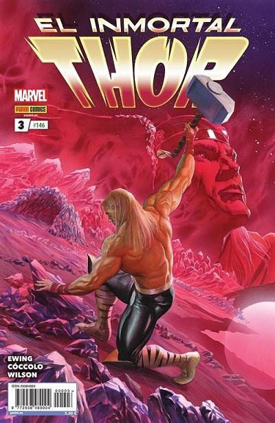 EL INMORTAL THOR 03  #146 | 977293848900400003 | MARTÍN CÓCCOLO - AL EWING | Tienda de Cómics, Manga, Magic y Pokémon en Torrejón de Ardoz