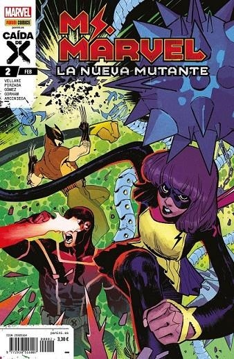 MS MARVEL: LA NUEVA MUTANTE 02 | 977293851600700002 | ADAM GORHAM - SABIR PIRZADA - IMAN VELLANI - CARLOS GÓMEZ | Tienda de Cómics, Manga, Magic y Pokémon en Torrejón de Ardoz