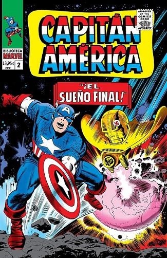 BIBLIOTECA MARVEL CAPITÁN AMÉRICA # 02 DE 1965 A 1966 | 9788410510272 | STAN LEE - JACK KIRBY - JOHN ROMITA SR - GEORGE TUSKA | Tienda de Cómics, Manga, Magic y Pokémon en Torrejón de Ardoz