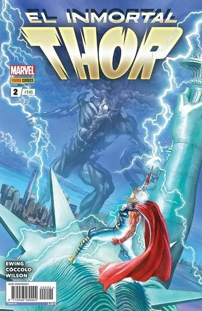 EL INMORTAL THOR 02 #145 | 977293848900400002 | ARTÍN CÓCCOLO - AL EWING | Tienda de Cómics, Manga, Magic y Pokémon en Torrejón de Ardoz