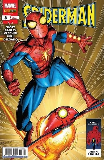 SPIDERMAN 06 dic23 | 977000565300600006 | DAN SLOTT - LUCIANO VECCHIO - CHRISTOS GAGE - MARK BAGLEY | Tienda de Cómics, Manga, Magic y Pokémon en Torrejón de Ardoz