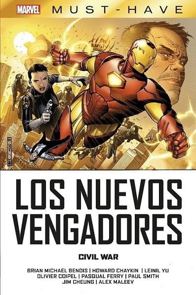 MARVEL MUST-HAVE. LOS NUEVOS VENGADORES 5. CIVIL W | 9788411014014 | ALEX MALEEV - HOWARD CHAYKIN - LEINIL FRANCIS YU - PASQUAL FERRY - JIM CHEUNG - BRIAN MICHAEL BENDIS | Tienda de Cómics, Manga, Magic y Pokémon en Torrejón de Ardoz