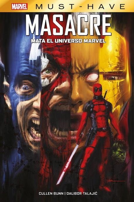 MARVEL MUST-HAVE. MASACRE MATA EL UNIVERSO MARVEL | 9788411014298 | Tienda de Cómics, Manga, Magic y Pokémon en Torrejón de Ardoz