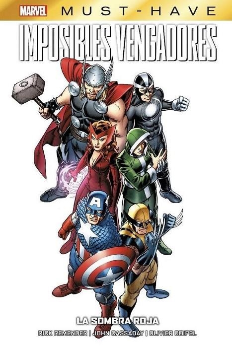 MARVEL MUST-HAVE. IMPOSIBLES VENGADORES: LA SOMBRA ROJA | 9788411012386 | JIM STARLIN - RON LIM - GEORGE PÉREZ | Tienda de Cómics, Manga, Magic y Pokémon en Torrejón de Ardoz