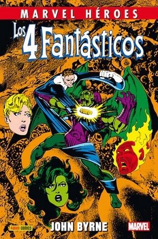 COLECCIONABLE HÉROES MARVEL # 062 LOS 4 FANTÁSTICOS DE JOHN BYRNE VOLUMEN 4 NUEVA EDICIÓN | 9788411501477 | Tienda de Cómics, Manga, Magic y Pokémon en Torrejón de Ardoz