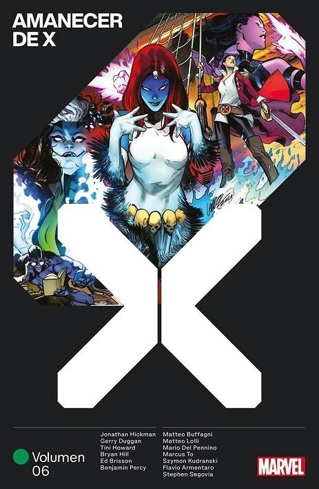 MARVEL PREMIERE AMANECER DE X # 06 | 9788411502412 | JONATHAN HICKMAN - ED BRISSON - GERRY DUGGAN - MARCUS TO | Tienda de Cómics, Manga, Magic y Pokémon en Torrejón de Ardoz