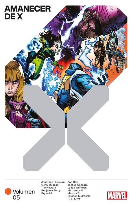 MARVEL PREMIERE AMANECER DE X # 05 | 9788411501859 | R.B. SILVA - ROD REIS - SZYMON KUDRANSKI - JONATHAN HICKMAN | Tienda de Cómics, Manga, Magic y Pokémon en Torrejón de Ardoz