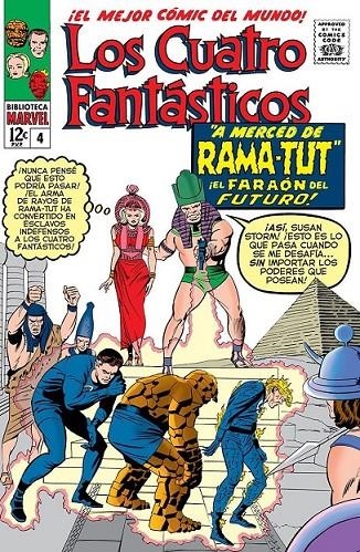 BIBLIOTECA MARVEL LOS 4 FANTÁSTICOS # 04 DE 1963 A 1964 | 9788411502603 | Tienda de Cómics, Manga, Magic y Pokémon en Torrejón de Ardoz