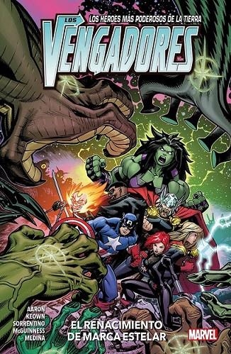 MARVEL PREMIERE LOS VENGADORES # 06 EL RENACIMIENTO DE MARCA ESTELAR | 9788411503563 | FELIPE SMITH - TRADD MOORE - JASON AARON - STEFANO CASELLI | Tienda de Cómics, Manga, Magic y Pokémon en Torrejón de Ardoz