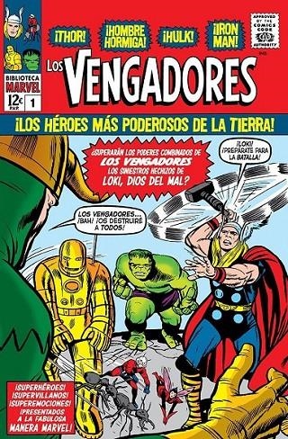 BIBLIOTECA MARVEL LOS VENGADORES # 01 DE 1963 A 1964 | 9788411503310 | STAN LEE -JACK KIRBY | Tienda de Cómics, Manga, Magic y Pokémon en Torrejón de Ardoz