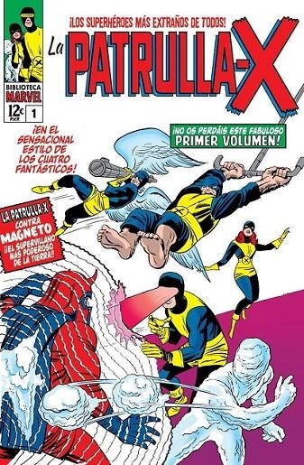 BIBLIOTECA MARVEL LA PATRULLA-X # 01 DE 1963 A 1964 | 9788411503327 | STAN LEE - JACK KIRBY | Tienda de Cómics, Manga, Magic y Pokémon en Torrejón de Ardoz