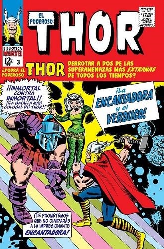 BIBLIOTECA MARVEL EL PODEROSO THOR # 03 DE 1964 | 9788411503839 | STAN LEE - JACK KIRBY | Tienda de Cómics, Manga, Magic y Pokémon en Torrejón de Ardoz