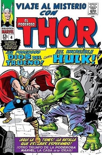 BIBLIOTECA MARVEL EL PODEROSO THOR # 04 DE 1964 A 1965 | 9788411505208 | STAN LEE - JACK KIRBY | Tienda de Cómics, Manga, Magic y Pokémon en Torrejón de Ardoz