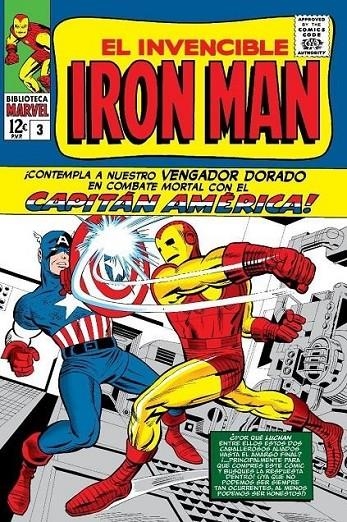 BIBLIOTECA MARVEL EL INVENCIBLE IRON MAN # 03 DE 1965 | 9788411505833 | STAN LEE - DON HECK | Tienda de Cómics, Manga, Magic y Pokémon en Torrejón de Ardoz