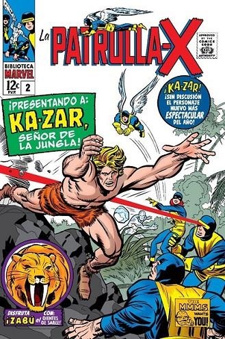 BIBLIOTECA MARVEL LA PATRULLA-X # 02 DE 1964 A 1965 | 9788411509381 | STAN LEE - JACK KIRBY | Tienda de Cómics, Manga, Magic y Pokémon en Torrejón de Ardoz