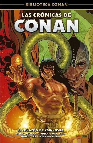 BIBLIOTECA CONAN : LAS CRONICAS DE CONAN 02 EL CORAZÓN DE YAG-KHOSA | 9788411506748 | TONY HARRIS - MIKE MIGNOLA - KURT BUSIEK - CARY NORD - TIMOTHY TRUMAN - FABIAN NICIEZA | Tienda de Cómics, Manga, Magic y Pokémon en Torrejón de Ardoz