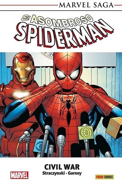 MARVEL SAGA TPB. EL ASOMBROSO SPIDERMAN 11 CIVIL WAR | 9788411508520 | RON GARNEY - J. MICHAEL STRACZYNSKI | Tienda de Cómics, Manga, Magic y Pokémon en Torrejón de Ardoz