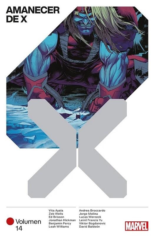 MARVEL PREMIERE AMANECER DE X # 14 | 9788411508551 | JORGE MOLINA - ZEB WELLS - LEAH WILLIAMS - JONATHAN HICKMAN - ANDREA BROCCARDO - ED BRISSON | Tienda de Cómics, Manga, Magic y Pokémon en Torrejón de Ardoz