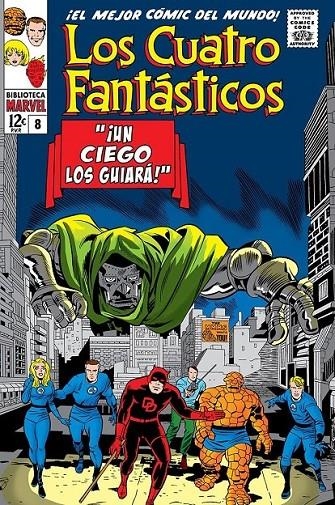 BIBLIOTECA MARVEL LOS 4 FANTÁSTICOS # 08 DE 1965 | 9788411507523 | STAN LEE - JACK KIRBY | Tienda de Cómics, Manga, Magic y Pokémon en Torrejón de Ardoz