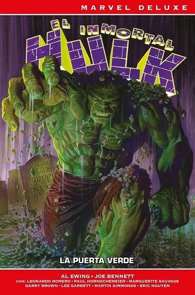 EL INMORTAL HULK MARVEL NOW! DELUXE # 01 LA PUERTA VERDE | 9788411507776 | LEE GARBETT - MARTIN SIMMONDS - RAFA FONTERIZ - AL EWING - JOE BENNETT | Tienda de Cómics, Manga, Magic y Pokémon en Torrejón de Ardoz