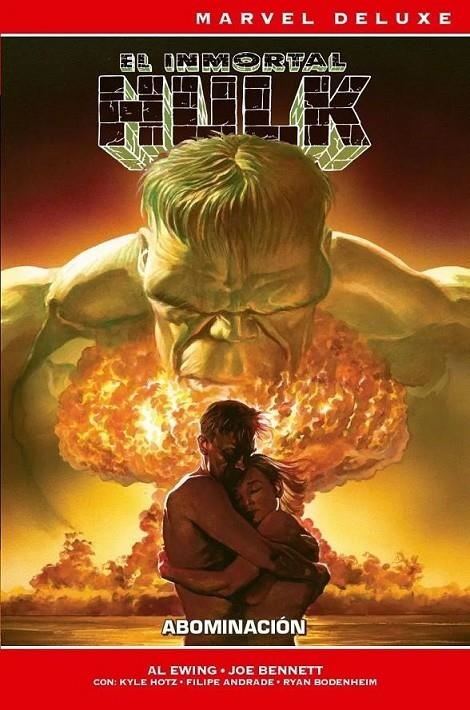 EL INMORTAL HULK MARVEL NOW! DELUXE # 02 ABOMINACIÓN | 9788411509220 | KYLE HOTZ - FILIPE ANDRADE - RYAN BODENHEIM - AL EWING - JOE BENNETT | Tienda de Cómics, Manga, Magic y Pokémon en Torrejón de Ardoz