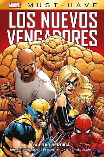 MARVEL MUST-HAVE. LOS NUEVOS VENGADORES 14 LA EDAD | 9788411508445 | DANIEL ACUÑA, STUART IMMONEN - BRIAN MICHAEL BENDIS | Tienda de Cómics, Manga, Magic y Pokémon en Torrejón de Ardoz