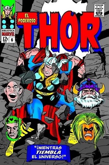 BIBLIOTECA MARVEL EL PODEROSO THOR # 06 DE 1965 A 1966 | 9788411509084 | STAN LEE - JACK KIRBY | Tienda de Cómics, Manga, Magic y Pokémon en Torrejón de Ardoz