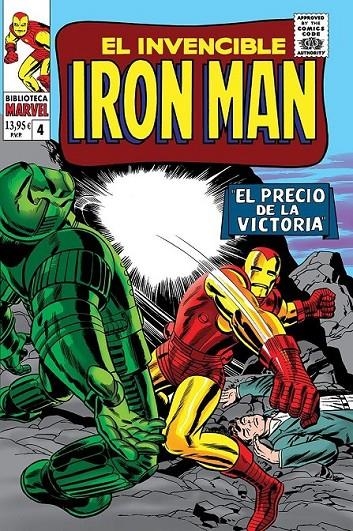 BIBLIOTECA MARVEL EL INVENCIBLE IRON MAN # 04 DE 1965 A 1966 | 9788411509503 | AL HARTLEY - ADAM AUSTIN - STAN LEE - DON HECK | Tienda de Cómics, Manga, Magic y Pokémon en Torrejón de Ardoz