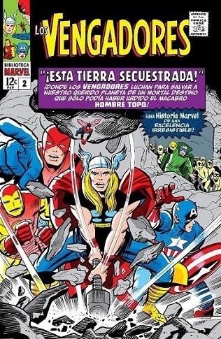 BIBLIOTECA MARVEL LOS VENGADORES # 02 DE 1964 A 1965 | 9788411506120 | STAN LEE -JACK KIRBY - | Tienda de Cómics, Manga, Magic y Pokémon en Torrejón de Ardoz