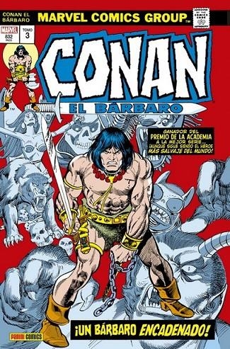 CONAN EL BARBARO: LA ETAPA MARVEL ORIGINAL 03. ¡UN BÁRBARO ENCADENADO! | 9788413345031 | ROY THOMAS - JOHN BUSCEMA | Tienda de Cómics, Manga, Magic y Pokémon en Torrejón de Ardoz