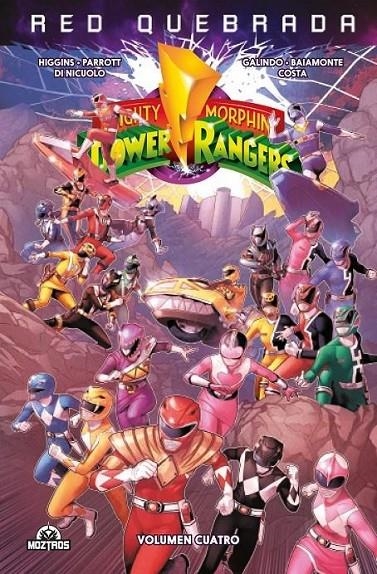 MIGHTY MORPHIN POWER RANGERS VOL. 4 | 9788418955488 | KYLE HIGGINS - ARTISTA: DANIELE DI NICUOLO - DIEGO GALINDO | Tienda de Cómics, Manga, Magic y Pokémon en Torrejón de Ardoz