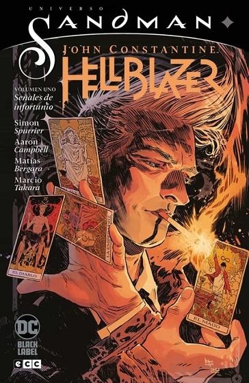 UNIVERSO SANDMAN - JOHN CONSTANTINE HELLBLAZER VOL.1 SEÑALES DE INFORTUNIO | 9788418784019 | Simon Spurrier; Aaron Campbell; Kate Howard | Tienda de Cómics, Manga, Magic y Pokémon en Torrejón de Ardoz