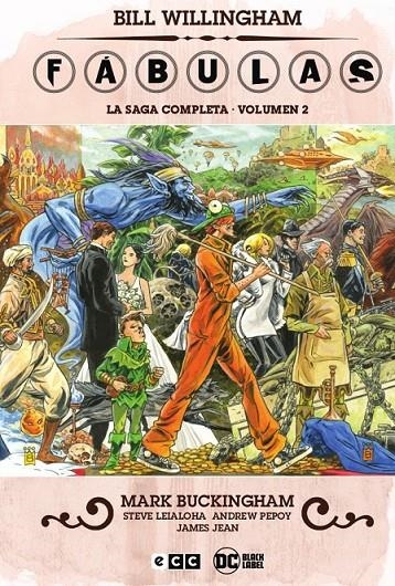 FABULAS - LA SAGA COMPLETA VOL. 2 DE 4 | 9788419586018 | BILL WILLINGHAM - JILL THOMPSON -MICHAEL ALLRED - MARK BUCKINGHAM - STEVE LEIALOHA | Tienda de Cómics, Manga, Magic y Pokémon en Torrejón de Ardoz