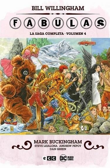 FABULAS - LA SAGA COMPLETA VOL. 4 DE 4 | 9788419811981 | NDREW PEPOY - BILL WILLINGHAM - MARK BUCKINGHAM - ANDREW PEPOY -BARRY KITSON | Tienda de Cómics, Manga, Magic y Pokémon en Torrejón de Ardoz